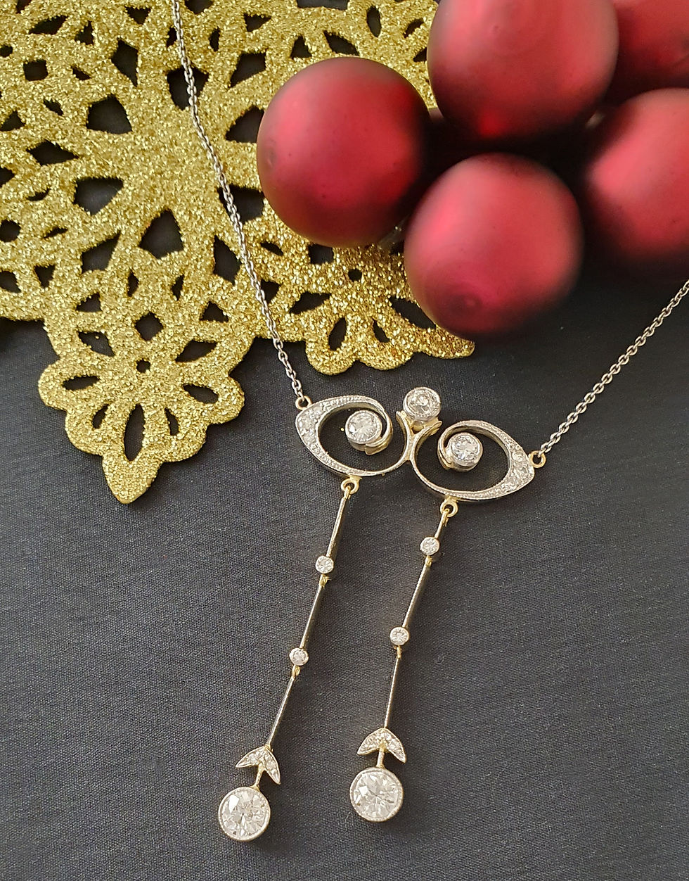 Miniaturbild: zartes Diamant - Collier