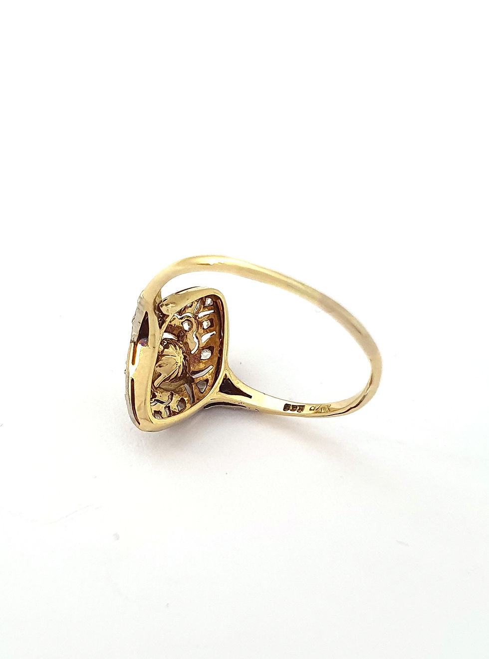 Miniaturbild: Zuchtperl - Diamantring