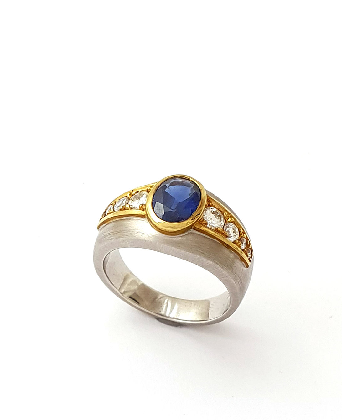 Safir-Brillant-Ring