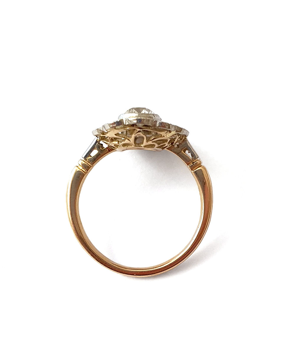 Miniaturbild: Diamantring "Dreifaltigkeit"