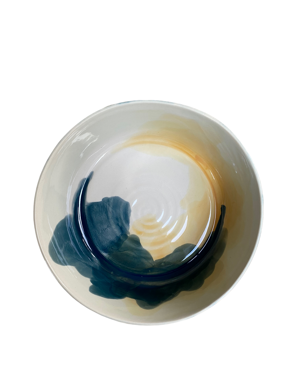 Küçük resim: Green Wave Salad Bowl- 22 cm