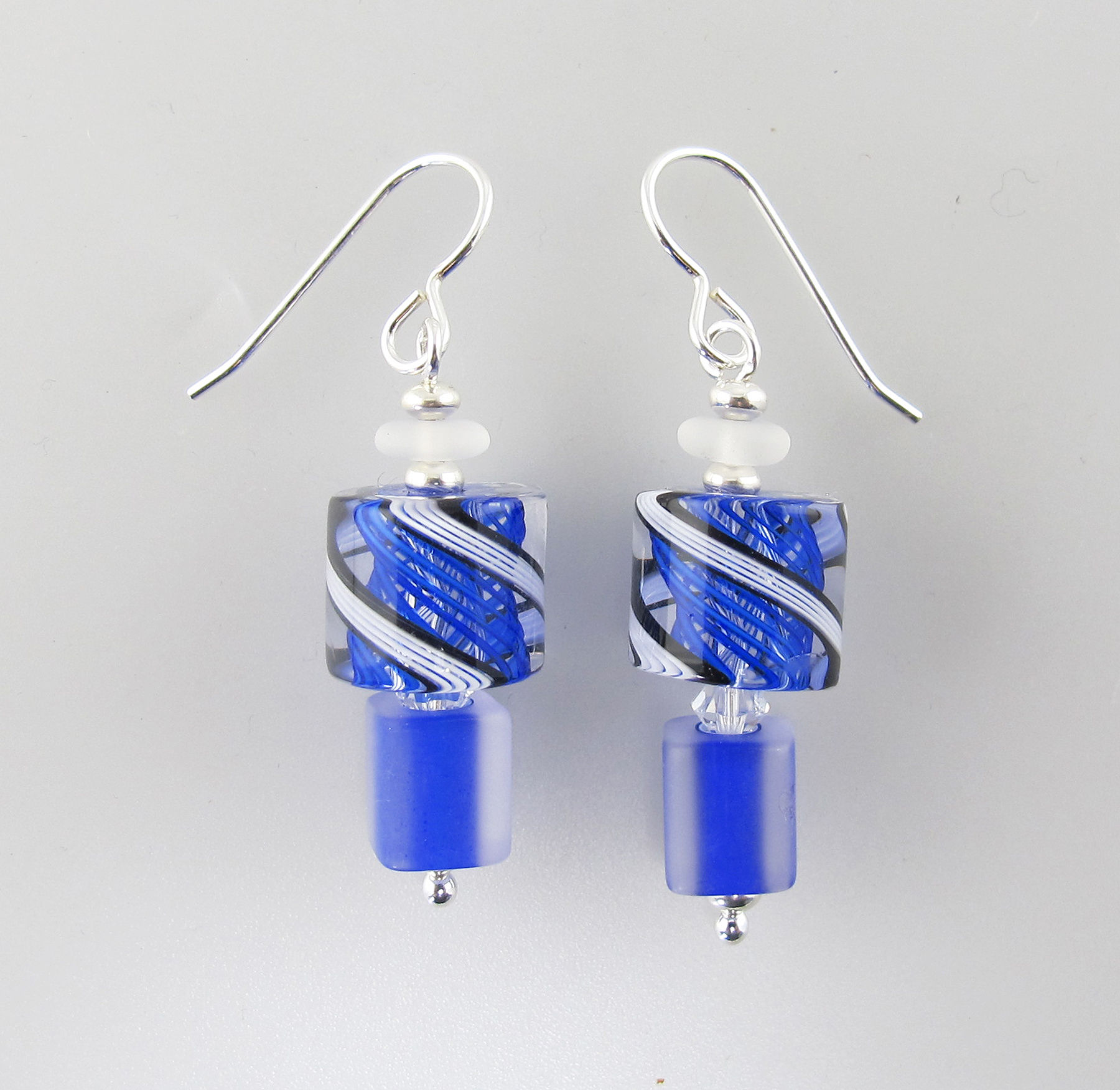 Audacious Earrings (Colbalt 1)