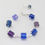 Thumbnail: Cafe Bracelet (Cobalt Purple Colors)