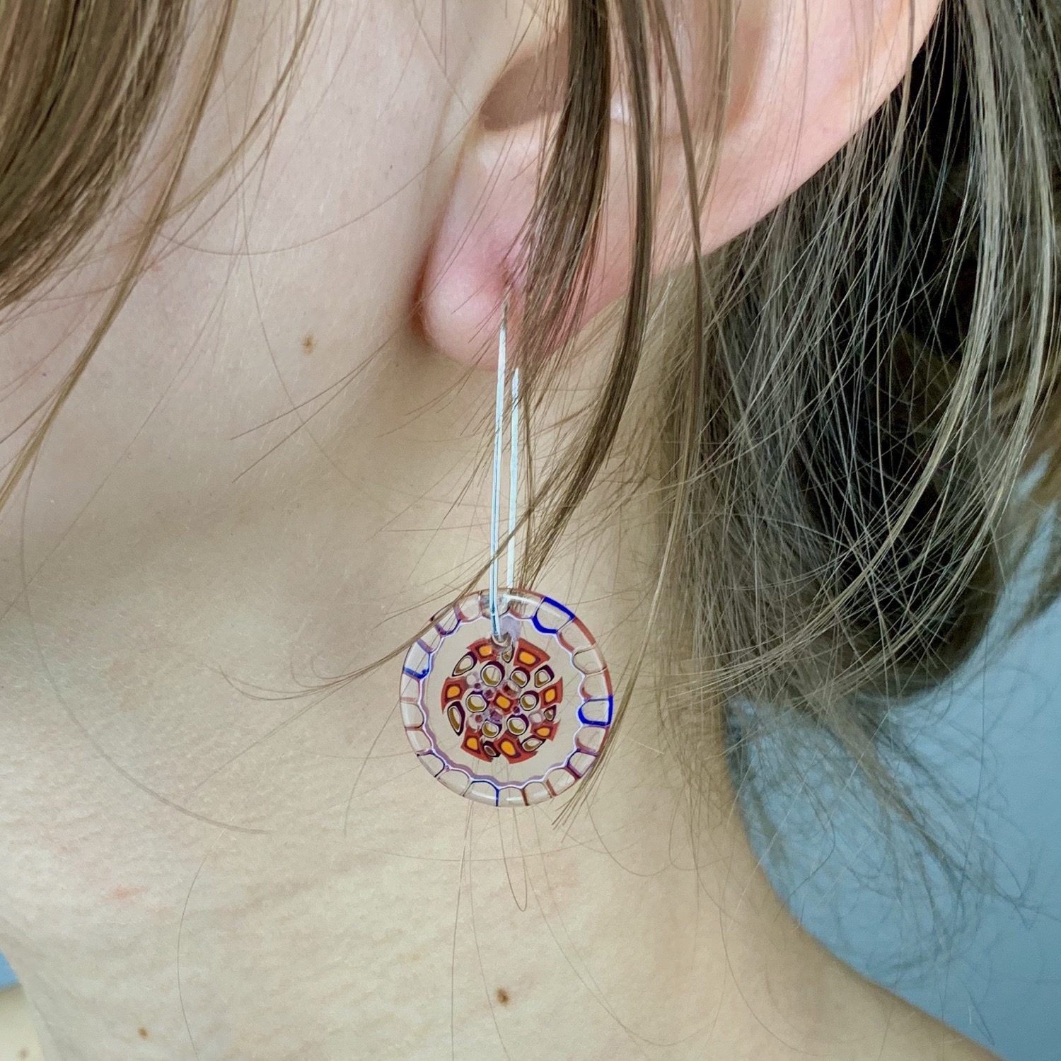 Thumbnail: Pomegranite Earrings