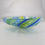 Thumbnail: Cane Bowl, (Blu/Grn), 11.5"wide x 3.5"tall