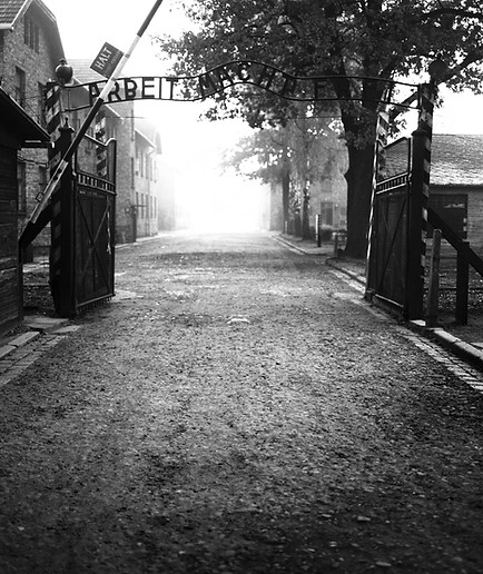 Main Gate, Auschwitz, "Arbeit Macht Frei"