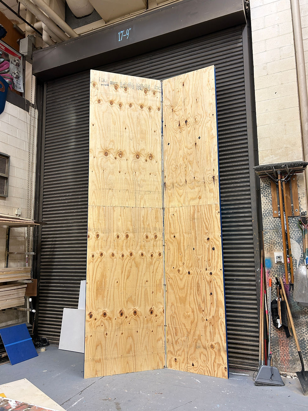 Walls Framed with Plywood