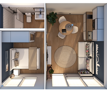 Apartamento 25m2