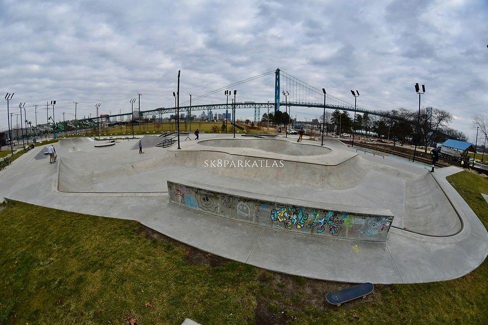 Riverside Skatepark Detroit