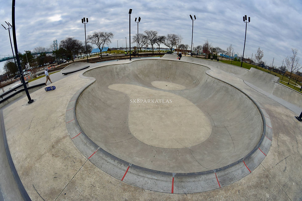 Riverside Skatepark Detroit