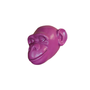 Tête de singe violette par Zorm