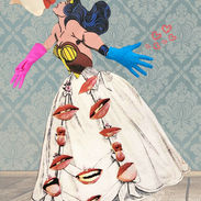 Tirage "Marquise des Baisers aux gants Mapa" par ChrisTèll.T