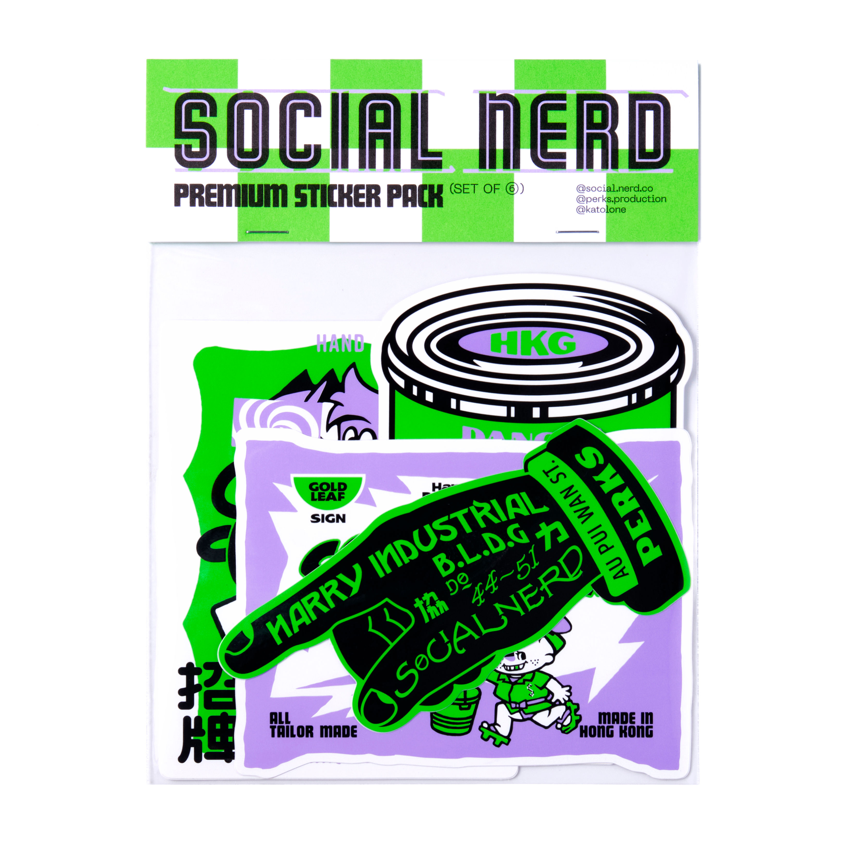 KATOL "ERRORS WITH PRIDE" Premium Sticker Pack