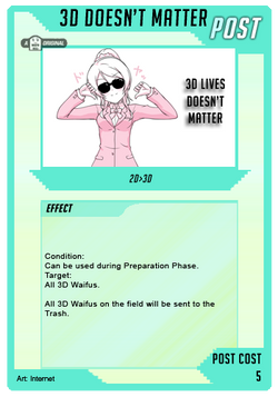 WaifuMadness POST 3D DOESN'T MATTER