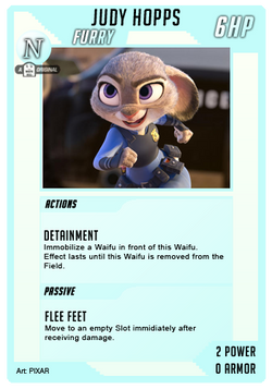 WaifuMadness Waifu Judy Hopps N Tier