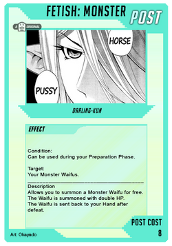 WaifuMadness POST Fetish Monster