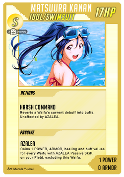 WaifuMadness Waifu Mutsuura Kanan S Tier
