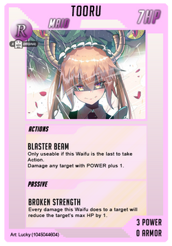 WaifuMadness Waifu Tooru R Tier