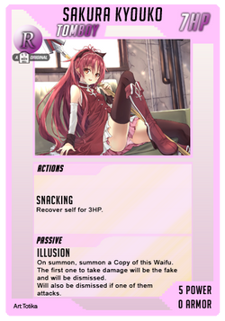 WaifuMadness Waifu Sakura Kyouko R Tier