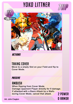 WaifuMadness Waifu Yoko Littner R Tier