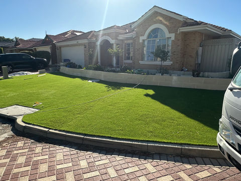 Lush Landscaping and Artificial Grass