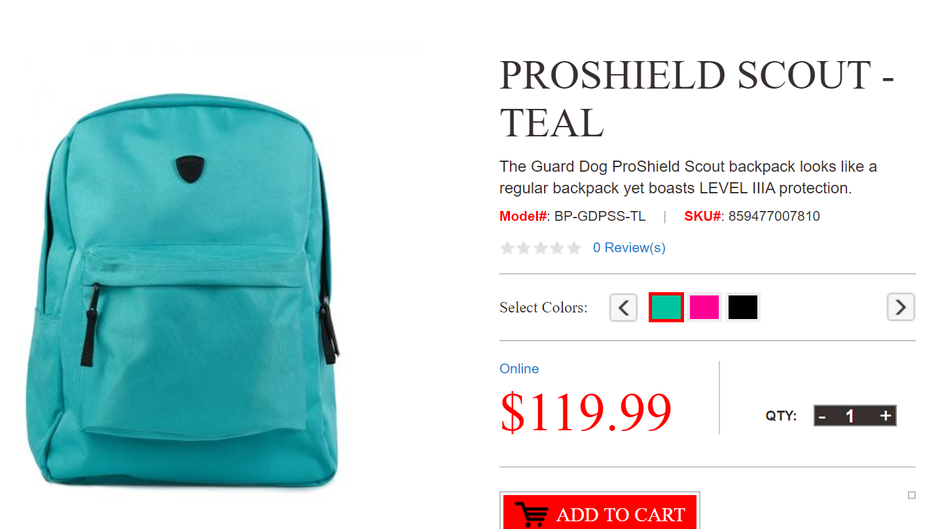 Two Sides of a Bulletproof Backpack and One Big Decision