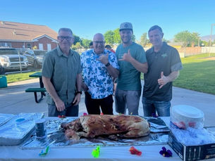 Fun Time at the Young Single Adults LUAU