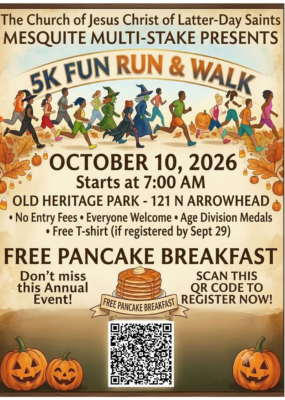 5K FUN RUN &WALK