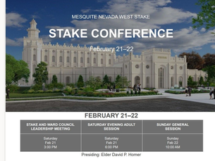 West Stake Conference