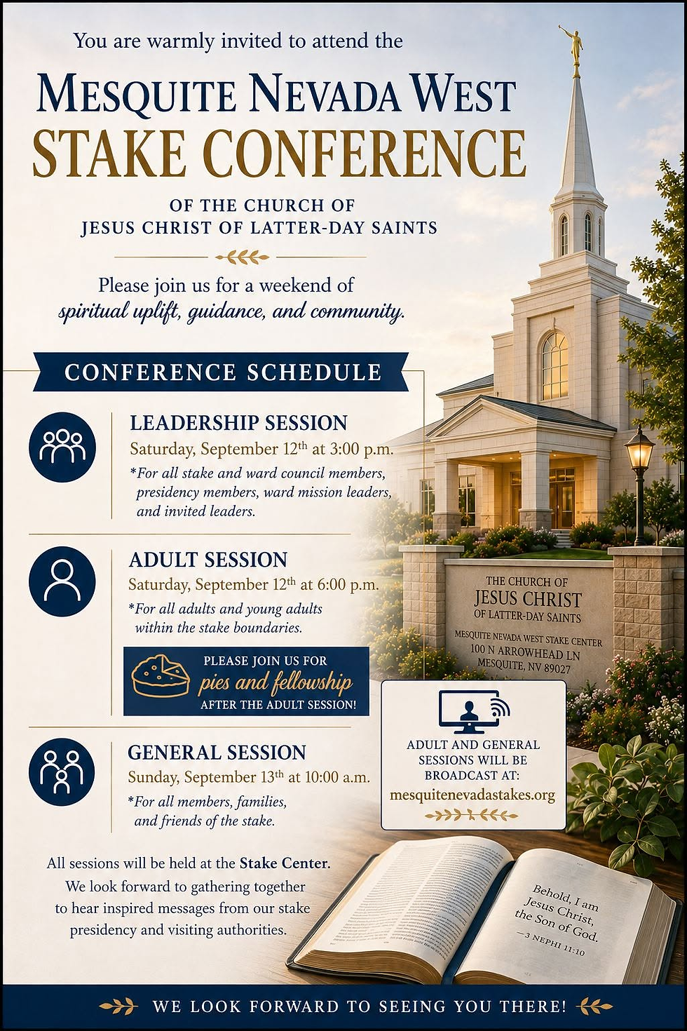 Mesquite NV West Stake Conference