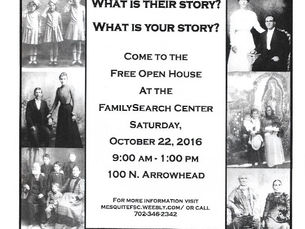 FAMILYSEARCH CENTER Open House