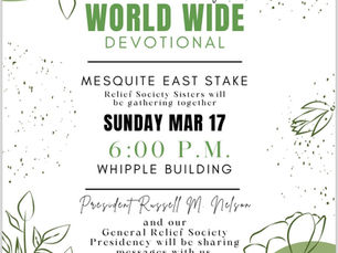 East Stake Relief Society