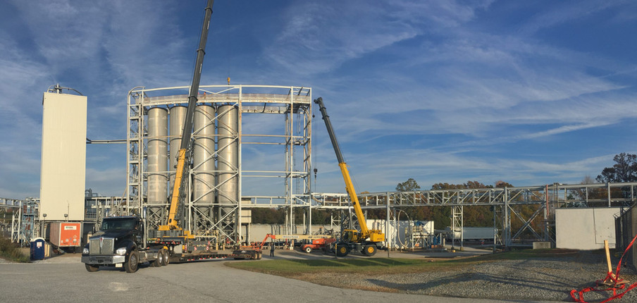 Silo Bank Installation