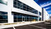 Storefront glass application in a commercial building.