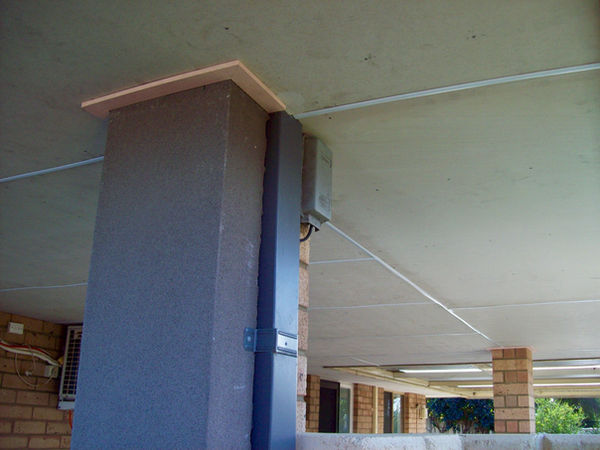 Eaves finishing timber