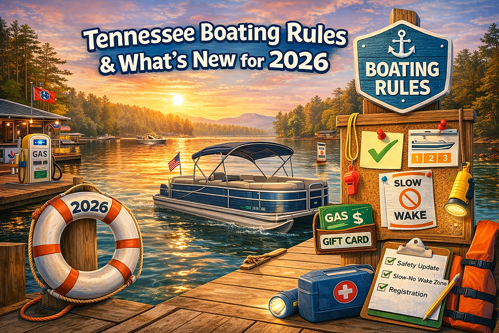 Tennessee Boating Rules & What’s New for 2026