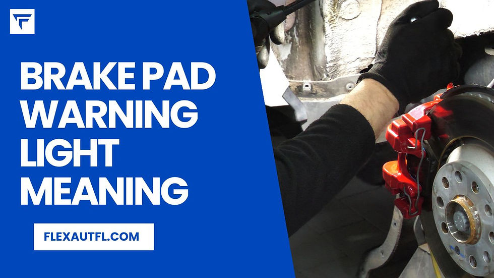 Brake Pad Warning Light: Your Grace Period and How Long It Lasts