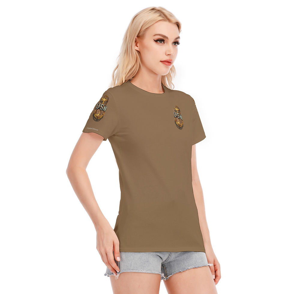 Thumbnail: USS Charlotte_Old Anchor Shirt (Coyote Brown)