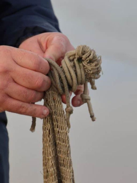 person holding brown rope during daytime