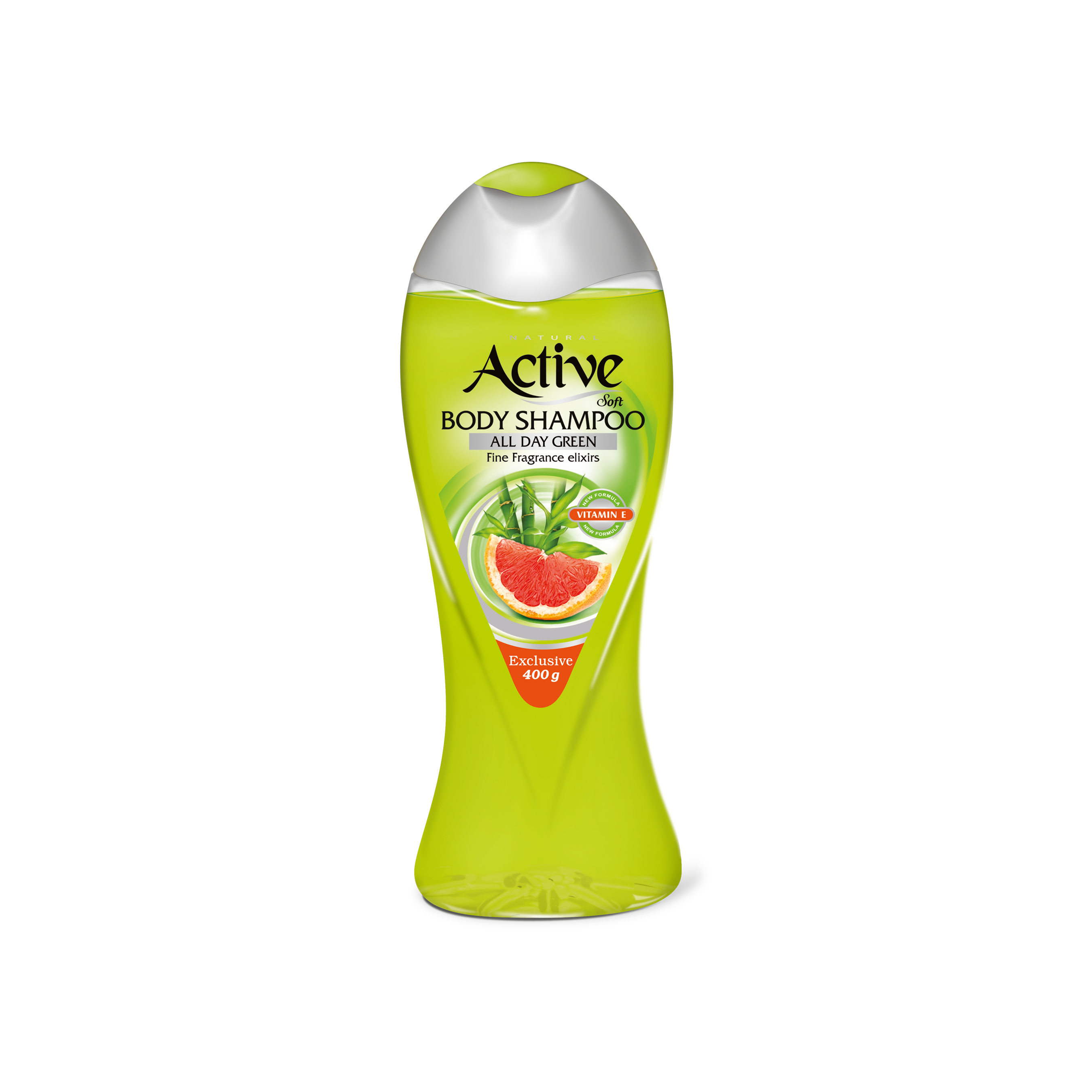 Active Mineral Body Shampoo (All Day Green) 400 gr.