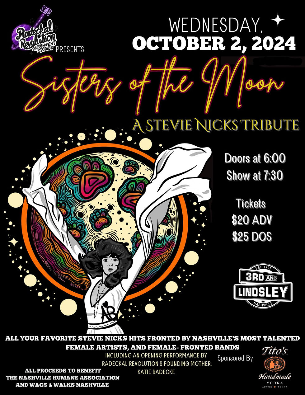 Sisters of the Moon: A Stevie Nicks Tribute with Radeckal Revolution