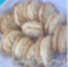 Pina Colada Sandwich Cookies
