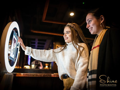 Glow Booth. Photo Booth rental Stockton, Lodi. Shine Photo Booths.