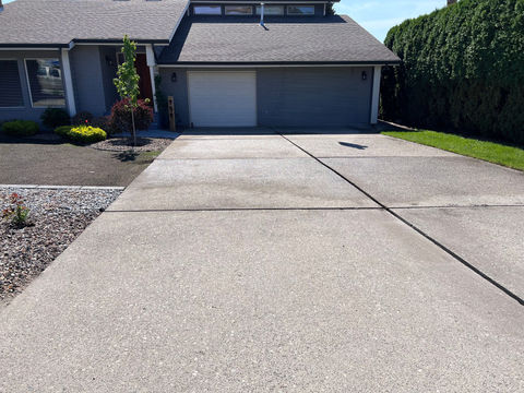 Repaired Drive way: Okanagan Lift and Level