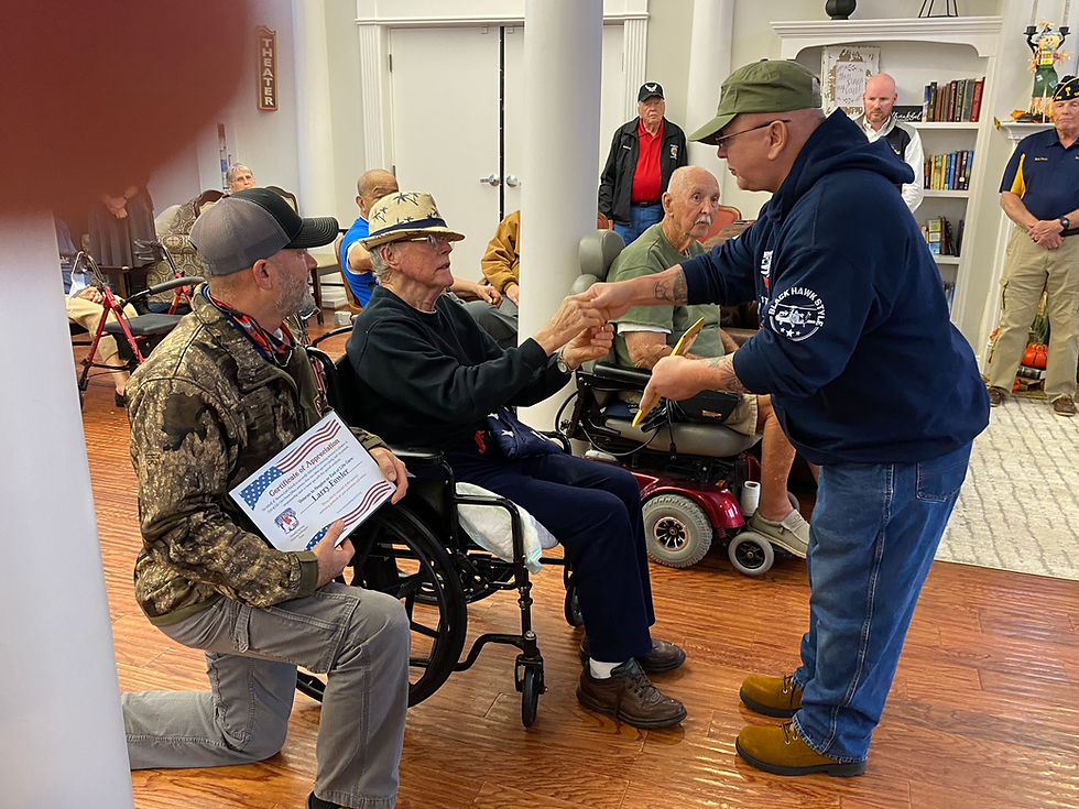 VETERAN'S LAST PATROL