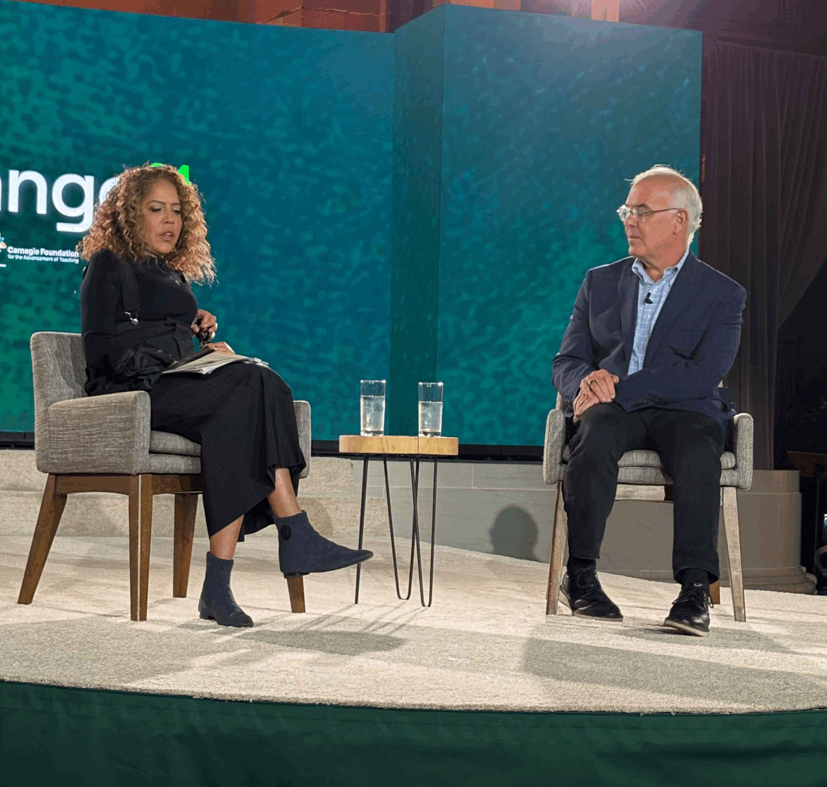 Russlynn Ali CEO XQ Institute and David Brooks, Contributing Writer, The Atlantic