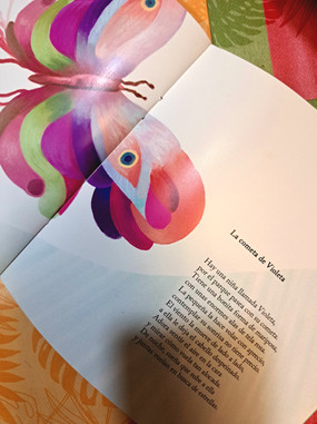 An image of the poem VioLET's Kite is based on