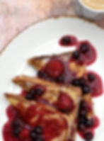 Summer fruits French toast