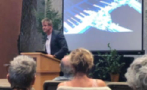 Dr. Michael Elliott, Speaker, at a Speaking Engagement