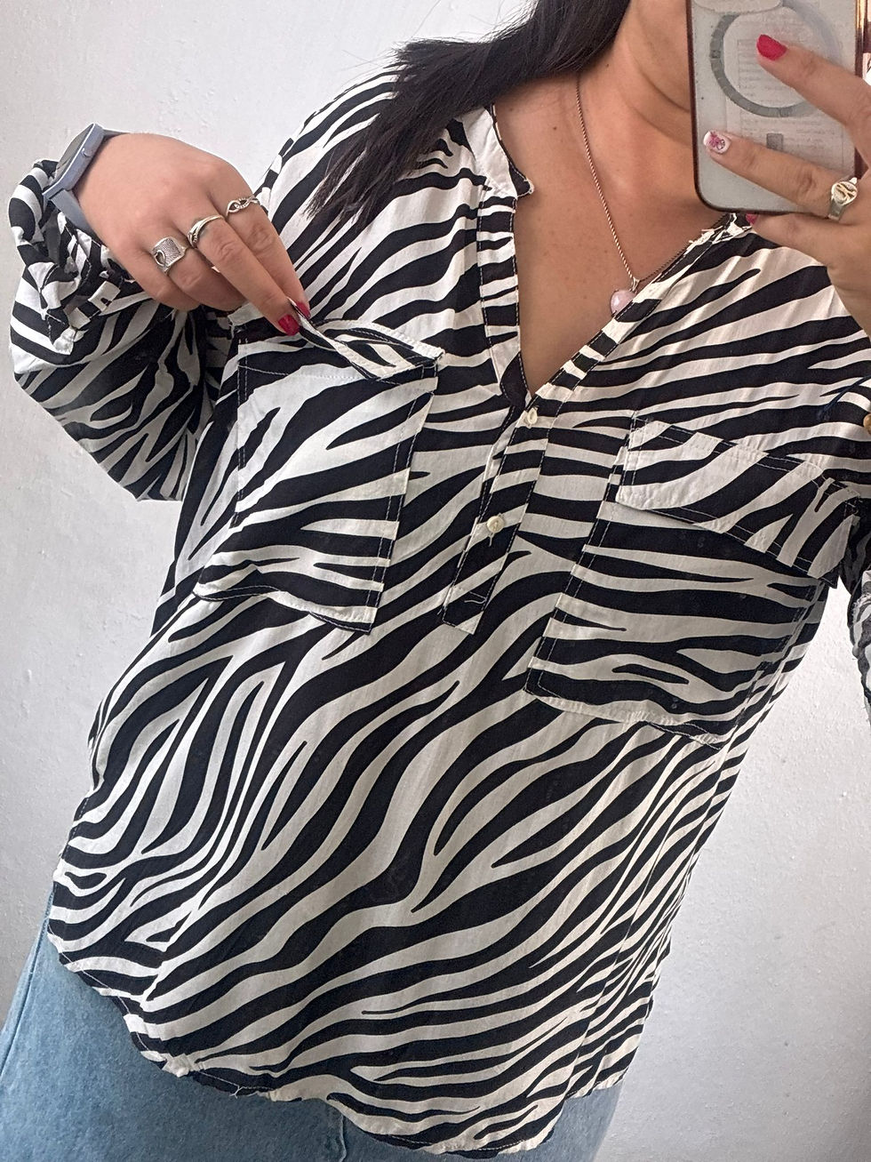 Miniatura: Blusa Estilo Camisa INDIAN L